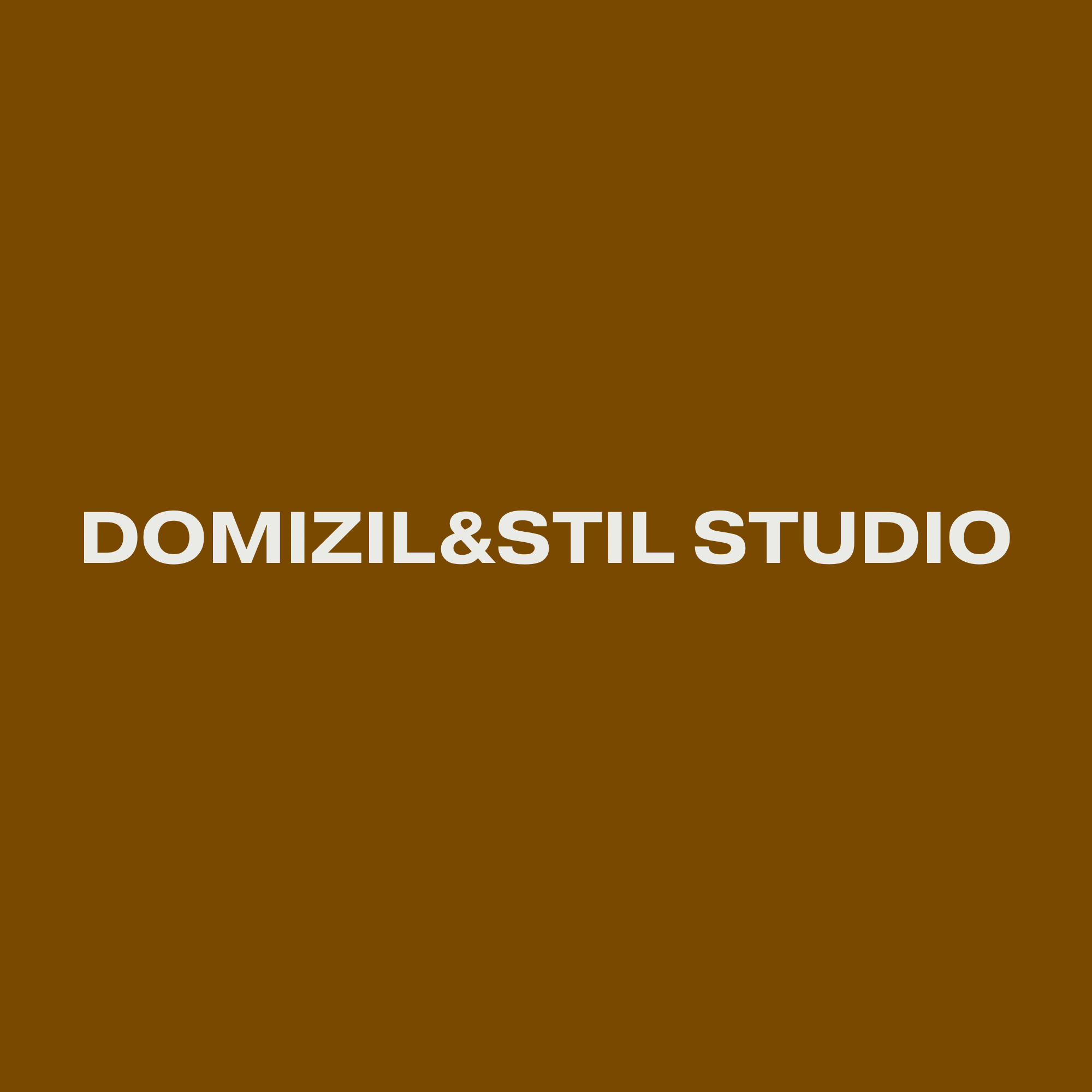 Creme Schwarz Modern Bold Einfach Business Interior Design Studio Logo - 1
